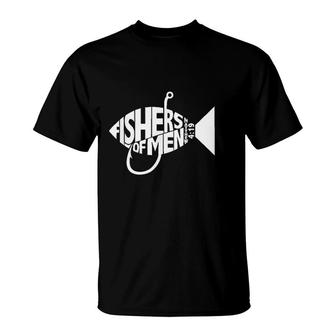 Church Christian Group Bible Verse Fishers Of Men T-Shirt - Thegiftio