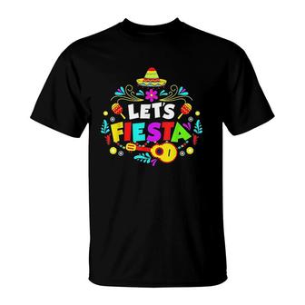 Cinco De Mayo Party Lets Fiesta Mexican T-Shirt | Mazezy CA