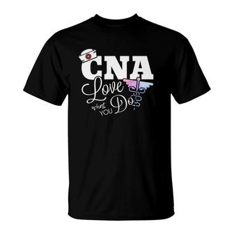 Cna Certified Nursing Assistants Support Caduceus Nurse Cap T-Shirt | Mazezy