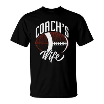Coach's Wife Football Sports Games  T-Shirt