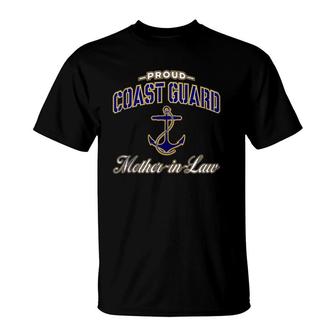 Coast Guard Mother-In-Law T-Shirt | Mazezy