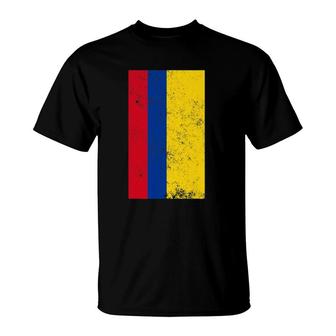 Colombia Flag - Colombia Pride Gift For Colombian T-Shirt | Mazezy