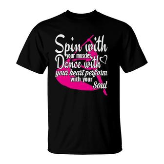 Color Guard Winter Guard Gifts Flag Dance Girls Guardies T-Shirt | Mazezy