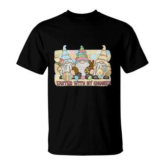 Colorful Easter With My Gnomies I Love Easter Day T-shirt - Thegiftio UK