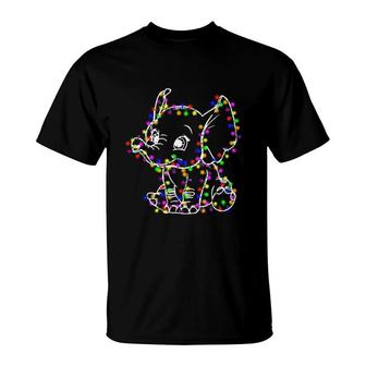 Colorful Elephant Cute Animal Kid Lovers Gift T-Shirt | Mazezy