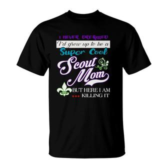 Cool Scout Mom Funny Gifts For Women T-Shirt | Mazezy