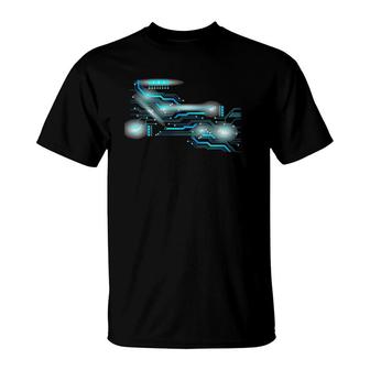 Cool Technology Techie Gifts Computer Engineer Technology T-Shirt | Mazezy