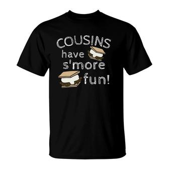 Cousins Have S'more Fun Family Vacation Reunion T-Shirt | Mazezy