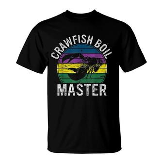 Crawfish Boil Master Gift Crab Costume T-Shirt | Mazezy