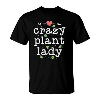 Crazy Plant Lady Gardening Plant Gifts For Women Mama Tank Top T-Shirt | Mazezy