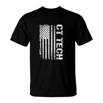 Ct Tech American Flag T-Shirt | Mazezy