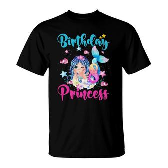 Cute 8 Years Old Princess 8Th Birthday Funny T-Shirt | Mazezy