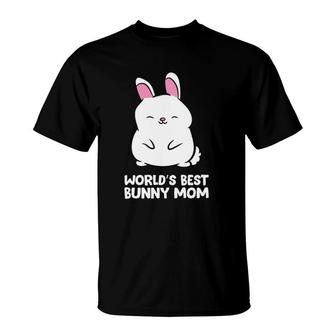 Cute Bunny Mother World's Best Bunny Mom Rabbit Bunny Mom T-Shirt | Mazezy