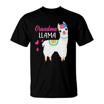 Cute Grandma Llama For Women T-Shirt | Mazezy