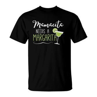 Cute Margaritas Senoritas Mamacita Needs A Margarita T-Shirt | Mazezy