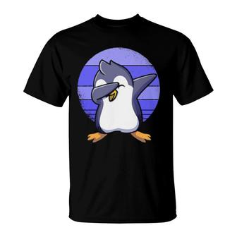 Cute Penguin Dabbing T-Shirt | Mazezy