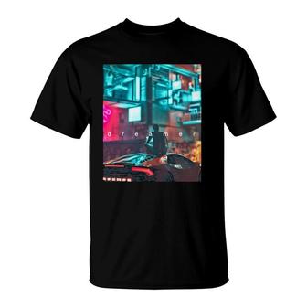 Cyber Dreamer Artistic Gift T-Shirt | Mazezy