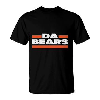Da Bears Football Athletic Sports Fan T-Shirt | Mazezy