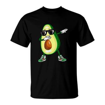 Dabbing Avocado Funny T-Shirt | Mazezy