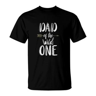 Dad Of The Wild One T-Shirt | Mazezy