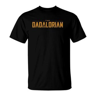 Dadalorian Father's Day Funny T-Shirt | Mazezy
