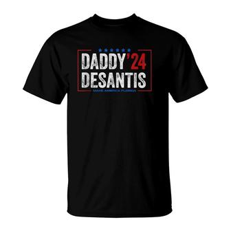Daddy 2024 Desantis Make America Florida, Desantis 2024 Tee T-Shirt | Mazezy AU