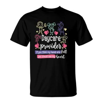 Daycare Teacher Childcare Daycare Provider T-Shirt | Mazezy