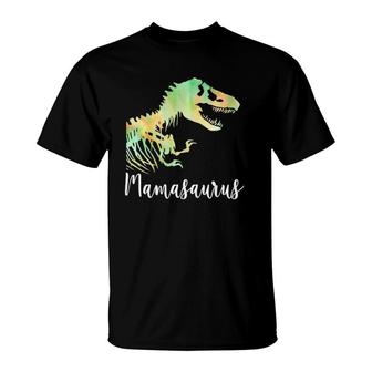 Dinosaur Mamasaurus- Rex Lover Boy Family T-Shirt | Mazezy