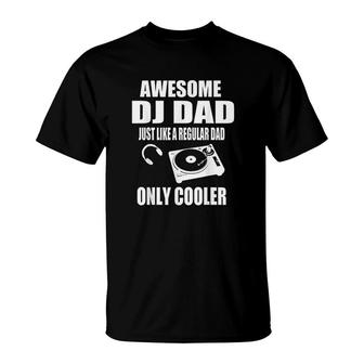 Dj Player Dad Gift T-Shirt | Mazezy