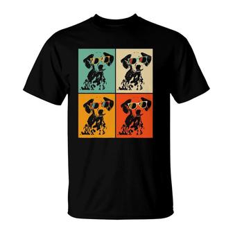 Dog Lover Gift 'Retro Dalmatian With Sunglasses' Dalmatian T-Shirt | Mazezy