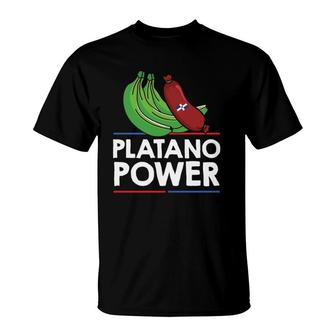 Dominican Republic - Platano Power Dominicana Heritage T-Shirt | Mazezy