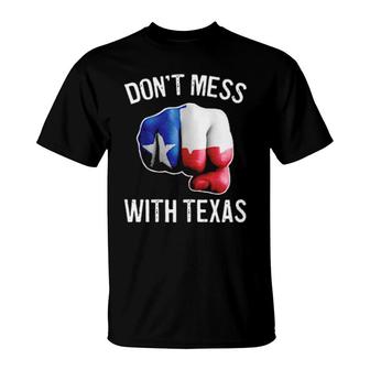 Don’T Mess With Texas Proud Texan Longhorn Lone Star State T-Shirt | Mazezy
