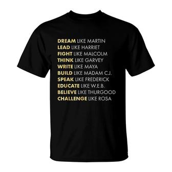 Dream Like Martin T-Shirt | Mazezy