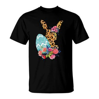Easter Leopard Bunny Eggs T-Shirt | Mazezy DE