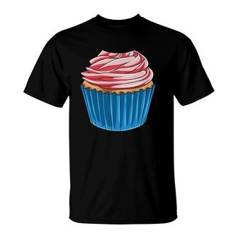 Easy Cupcake Costume Cupcake Body Headless Cupcake Costume T-Shirt | Mazezy