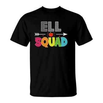 Ell Squad Back To School Teachers Students T-Shirt | Mazezy