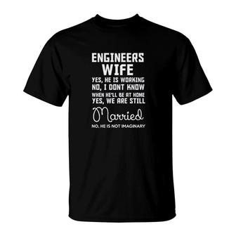 Engineer Wife Mechanical Engineering T-Shirt | Mazezy AU