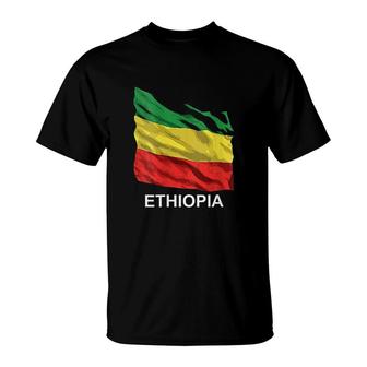 Ethiopian Flag T-Shirt | Mazezy