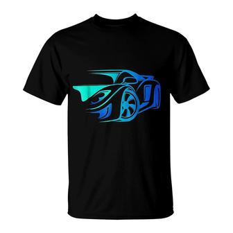 Exotic Car Supercharge Turbo Sports Car T-Shirt | Mazezy