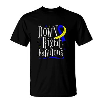 Fabulous World Down Syndrome Day T-Shirt | Mazezy