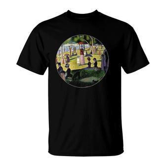 Famous Art Sunday On La Grande Georges Seurat Special Design T-Shirt | Mazezy CA