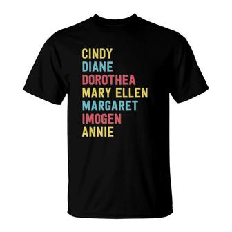 Famous Women In Photography For Photographers T-Shirt | Mazezy