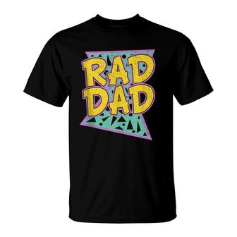 Father's Day Gift For Daddy Rad Dad T-Shirt | Mazezy CA