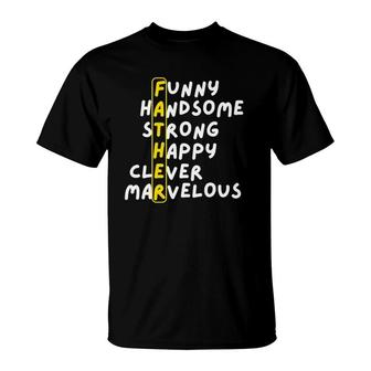 Fathers Day Men Gift From Daughter Son Wife For Dad T-Shirt | Mazezy