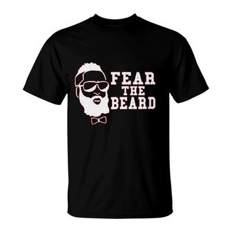 Fear The Beard Harden Basketball Houston T-Shirt | Mazezy AU