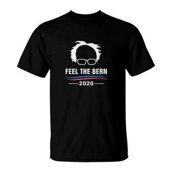 Feel The Hair And Glasses Bern T-Shirt | Mazezy