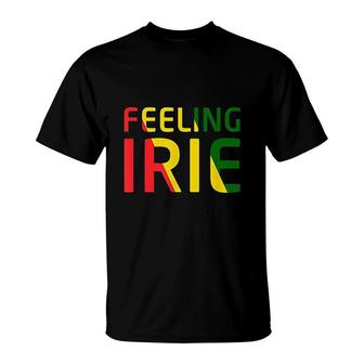 Feeling Irie Jamaica Music T-Shirt | Mazezy