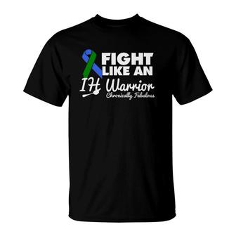 Fight Like An Ih Warrior Chronically Fabulous T-Shirt | Mazezy