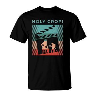 Filmmaker Costume For A Movie Director Or Film Editor T-Shirt | Mazezy