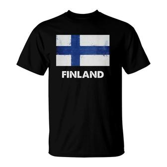 Finland Flag Republic Of Finland T-Shirt | Mazezy